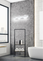 Aplică baie alb triplu LED 3W 4000K Sing Candellux 23-72818