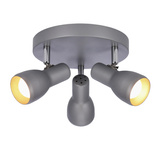 Lampa sufitowa plafon srebrny regulowany Picardo 98-44242