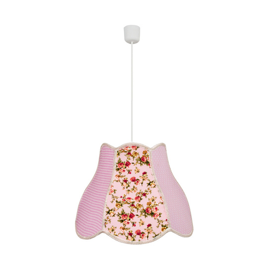 Hanging ceiling lamp Candellux Zuza 31-96961 E27 pink