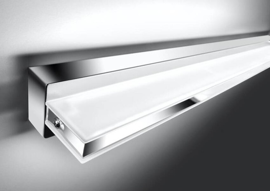 Bande de lampe de salle de bain en acier chromé LED 12W 60cm Candellux Sumo 21-53268