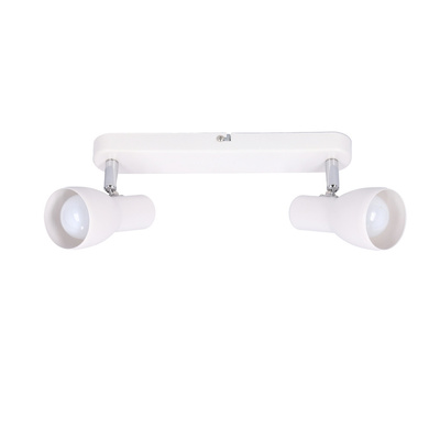 Plafonnier applique bande blanche 2x40W Picardo 92-44181