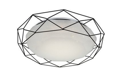 Deckenleuchte plafond 16W LED 3000K schwarz SVEN 98-66244