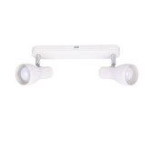 Plafonnier applique bande blanche 2x40W Picardo 92-44181