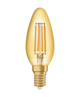 Żarówka LED E14 4W 410LM 2400K VINTAGE B35 świeca OSRAM