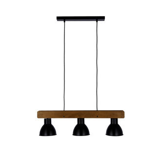 Lampe suspendue Candellux Vario 33-73471 3xE27 noir