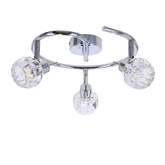 Lampa sufitowa spirala 3X40W G9 chrom BOMBOLA 98-70326