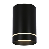 Ceiling lamp black 15W GU10 Tube 2282787