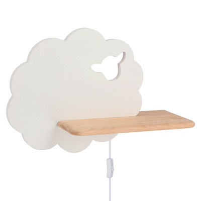 Étagère lumineuse LED 5W IQ Kids Sheep blanc 21-85139