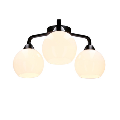 Caldera Ceiling lamp ampla 3x60w e27 with white shade