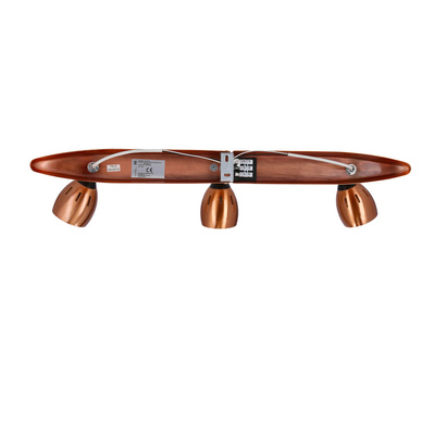 Wall lamp strip 3X50W GU10 copper CROSS 93-32782