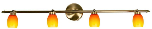 Candellux Olivia Strip 4X40W G9 Patina Regenbogen
