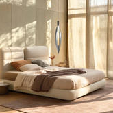 Suspension Nordic en verre transparent tube simple pour salon