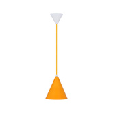 Hanging lamp yellow cone Voss Ledea 50101179