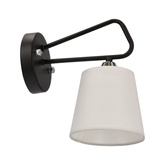 Morley Ledea 50401090 modern black/white metal wall lamp 
