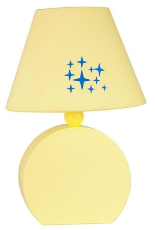 Candellux Ofelia 41-62492 Mdf E14 Yellow Cabinet Table Lamp