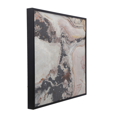 Plafoniera Luxan 59x59 negru 90w led 4000k led toamna rustic