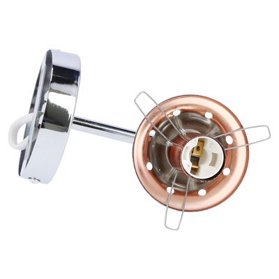 Wall lamp single chrome glass shade Best 21-67234