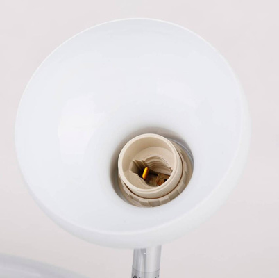Ceiling lamp spiral metal white + wood 3E14 Puerto Candellux 98-62697