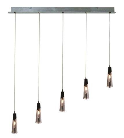 Hanging ceiling lamp 5x20W G4 chrome Erica 35-18550