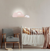 5W LED-Wandleuchte für ein Kind, weiße und rosa Wolke mit Regal Cloud 21-75703