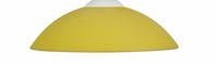 Gelber Glasschirm 28 cm 73-68081
