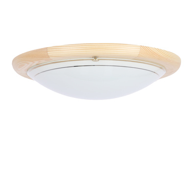 Plafon ceiling lamp 1X60W E27 pine STANDARD 13-32259