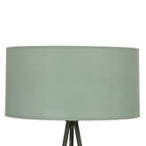 SHANTI floor lamp black 1x40W E27 mint shade 51-38753