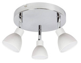 Lampa sufitowa ROY spot regulowana 3-punktowa LED do salonu metalowa
