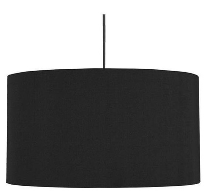 Plafonnier suspendu 1X60W E27 noir ONDA 31-06172