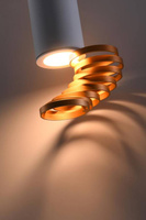 Deckenleuchte gold+weiß 6x20cm Tube Candellux 2276076