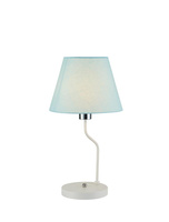 Tischleuchte mit blauem Schirm York Ledea 50501099