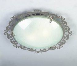 Wand-/Deckenleuchte Satinlampe 2xE27 Casablanca 10-39302