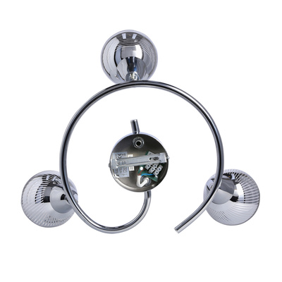 Spiral ceiling lamp 3X10W E14 LED chrome FORT 98-62833