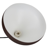 LAMPE SUSPENDUE VIBORG 320mm LEDEA 50101270 E27 40W MÉTAL MARRON