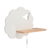 Raft iluminat cu LED 5W IQ Kids Sheep alb 21-85139