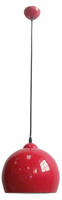 Hanging ceiling lamp 1X60W E27 red STUDENT 31-96640