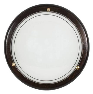 Plafonnier Candellux 1030 13-71104 Plafonnier Bois Standard 1X60W E27 Wengé
