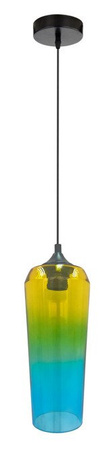 LAMPE SUSPENDUE EOL 31-51844 1xE27 JAUNE VERT