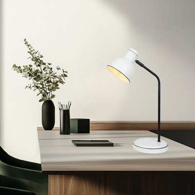 Lampe de table noir et blanc simple Zumba 41-72078