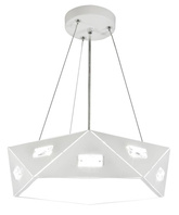 Hanging lamp white pentagonal adjustable 3xG9 Nemezis 31-59147