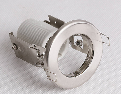 Plafonnier nickel satiné rond OZS-01 2406676