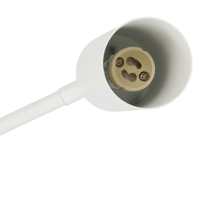 White movable wall lamp with a switch 1xGU10 Tina 21-76823