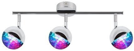 Applique LED 3x3W RGB PARTY 93-67777 bande CHROM