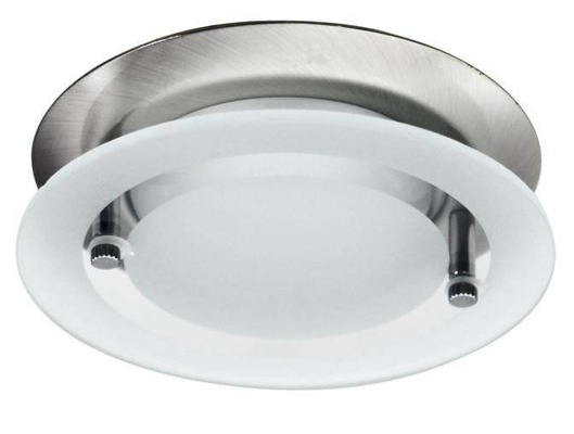 Plafonnier rond satiné avec verre OZS-08 2277537