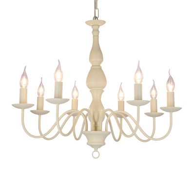 Hanging lamp cream 8xE14 Bellagio 38-96510