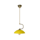 Lampa wisząca Lido pojedyncza do salonu vintage E27 1x60W patyna