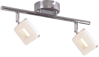 Lampa sufitowa Cynthia listwa regulowana 2-punktowa LED do kuchni metalowa