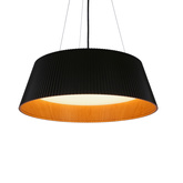 UMBRIA HÄNGELAMPE SCHWARZES HOLZ LED WEISSE LAMPE 31-24183