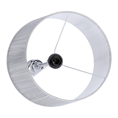 Lampa de podea abajur fir argintiu 1xE27 Gillenia 51-11947