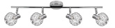 Wandlampenleiste 4W40W G9 Chrom COLLAR 94-13743